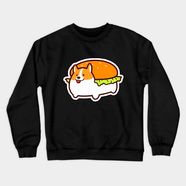 Borker Burger Crewneck Sweatshirt by Newdlebobs